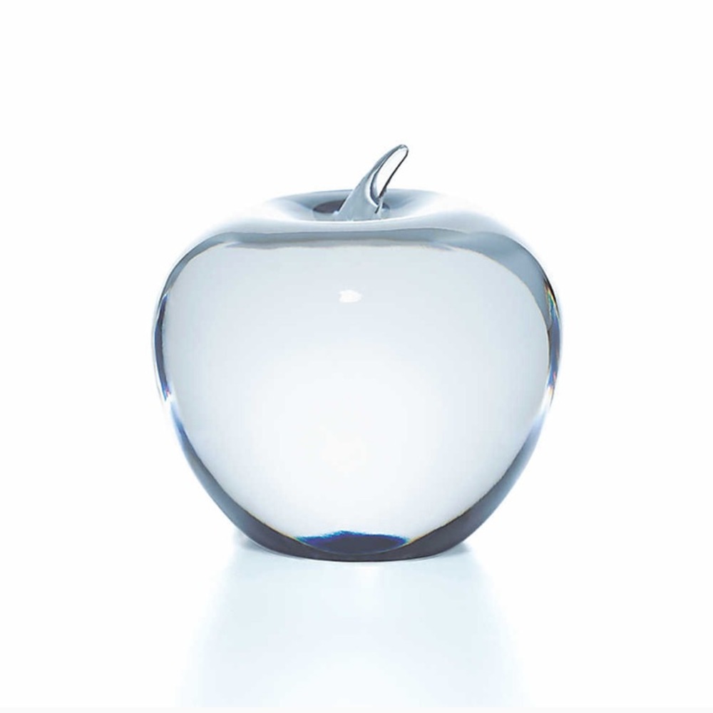 Tiffany and Co apple paperweight